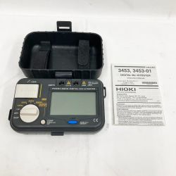 〇〇 HIOKI デジタル 絶縁抵抗計 3453 Dランク