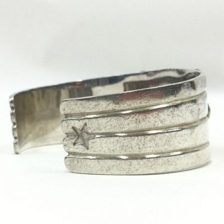  LUCKY JOHN スターオーバーレイバングル　シルバー