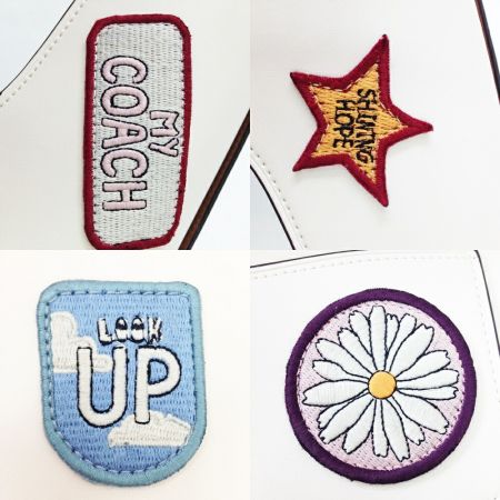  COACH コーチ KOKI コラボ限定 ショルダーバッグ ホワイト