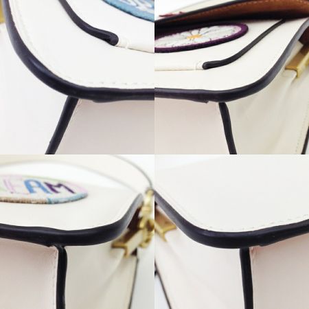  COACH コーチ KOKI コラボ限定 ショルダーバッグ ホワイト