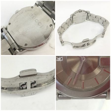  GUCCI グッチ 腕時計 101j シルバー x グレー