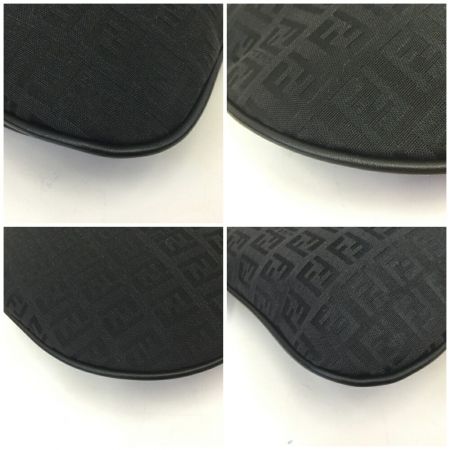  FENDI フェンディ ズッカ ミニショルダーバッグ 8BR248 ブラック