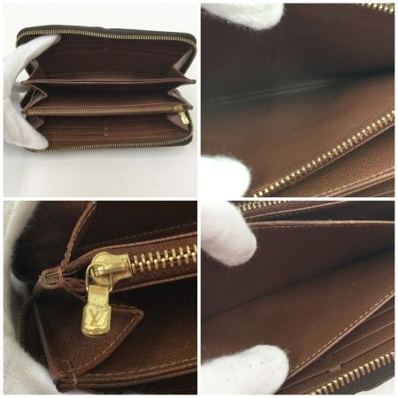 LOUIS VUITTON ルイヴィトン ジッピーウォレット M42616 ブラウン