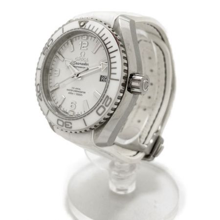  OMEGA オメガ シーマスター プラネットオーシャン 600M CO-AXIAL 42 MM 232.32.42.21.04.001 ホワイト x シルバー