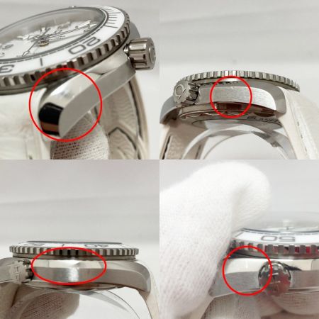  OMEGA オメガ シーマスター プラネットオーシャン 600M CO-AXIAL 42 MM 232.32.42.21.04.001 ホワイト x シルバー