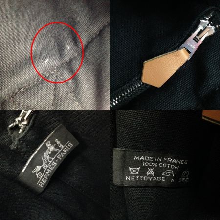  HERMES エルメス フールトゥPM トートバッグ ブラック