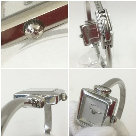  GUCCI グッチ 腕時計  1900L シルバー x ホワイト