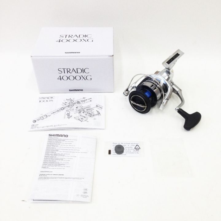 SHIMANO 19STRADIC4000XG スピニングリール　美品 SHIMANO シマノ スピニングリール 19ストラディック 4000XG-L 箱