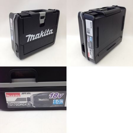  MAKITA マキタ 充電式インパクトドライバ TD172DRGX ブラック 未使用品