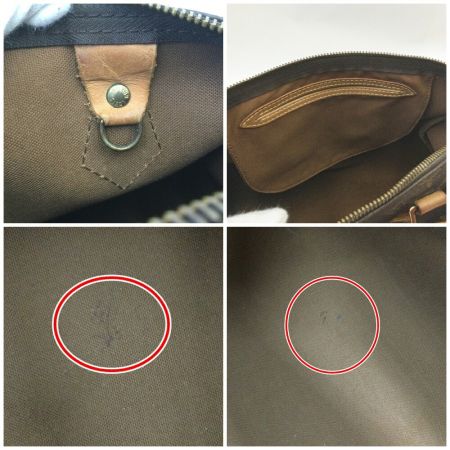 LOUIS VUITTON ルイヴィトン モノグラム スピーディー30 ハンドバッグ M41526 ブラウン