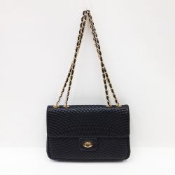 〇〇 BALLY バリ チェーン ショルダーバッグ ワンショルダー 4021891 ブラック ヴィンテージ 現状渡し Bランク