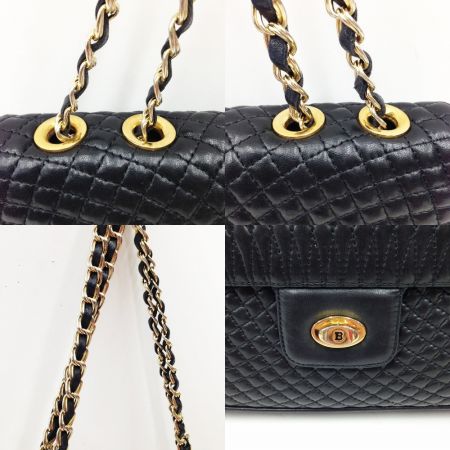  BALLY バリ チェーン ショルダーバッグ ワンショルダー 4021891 ブラック ヴィンテージ 現状渡し