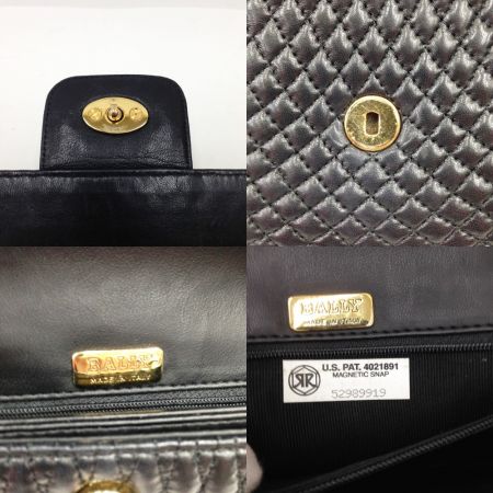  BALLY バリ チェーン ショルダーバッグ ワンショルダー 4021891 ブラック ヴィンテージ 現状渡し