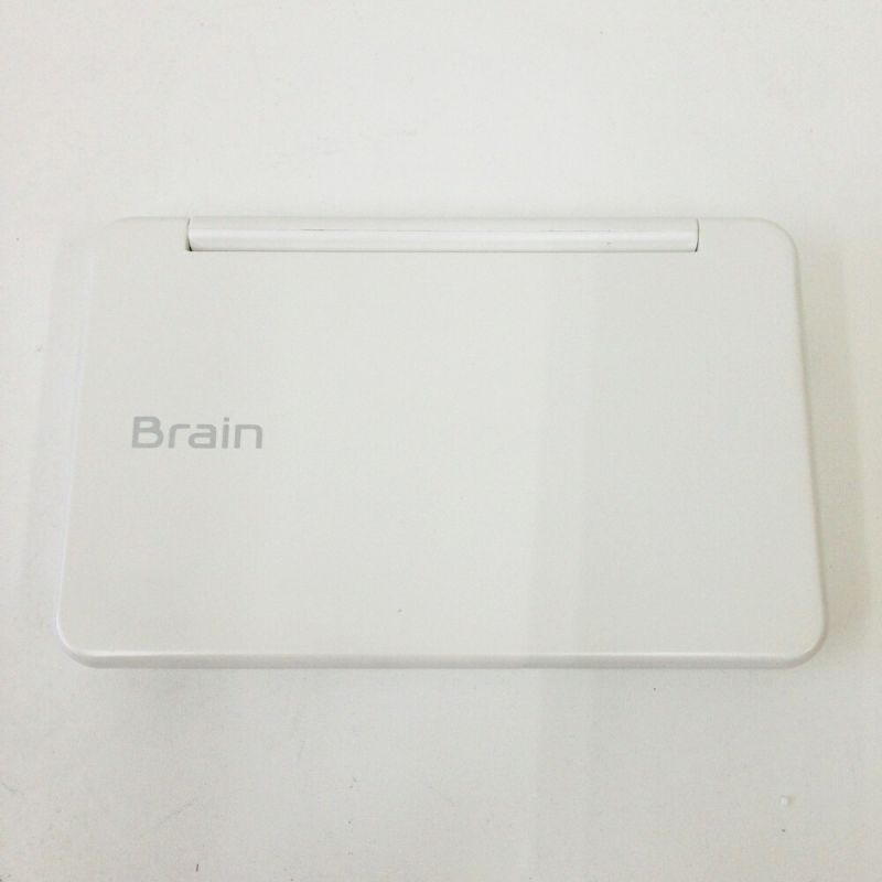 中古】 SHARP シャープ Brain 電子辞書 PW-SA5 ホワイト｜総合 
