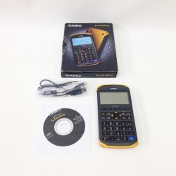 〇〇 CASIO カシオ 土木測量専業電卓 fx-FD10Pro ブラック x イエロー Bランク