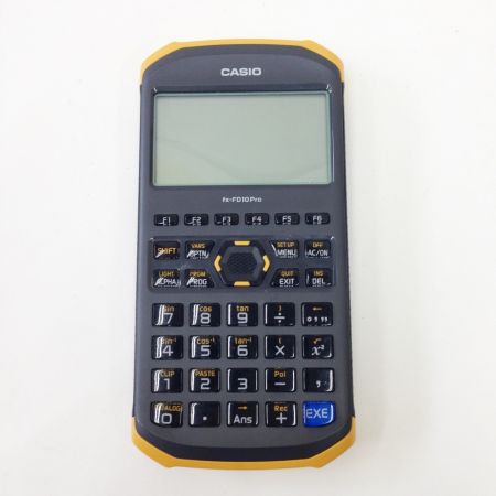 中古】 CASIO カシオ 土木測量専業電卓 fx-FD10Pro ブラック x 