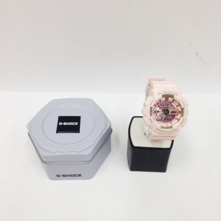  CASIO カシオ G-SHOCK S Series Sシリーズ クォーツ 箱付 ラバー MA-S110MP-4A1P ピンク