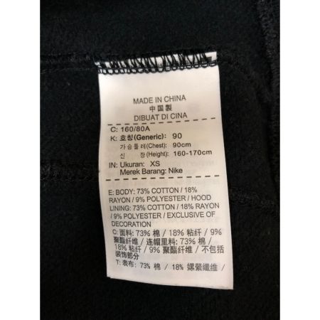  NIKE ナイキ メンズ パーカー  ジョーダンウイングスCOFシティーズフリース サイズXS ブラック