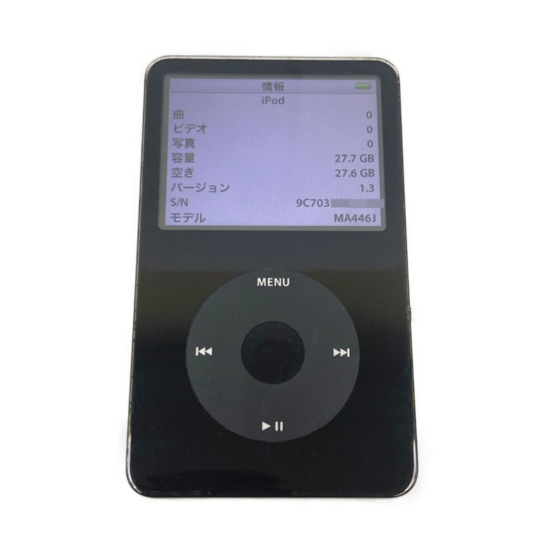 中古】 Apple アップル 第5世代 iPod デジタル オーディオプレーヤー