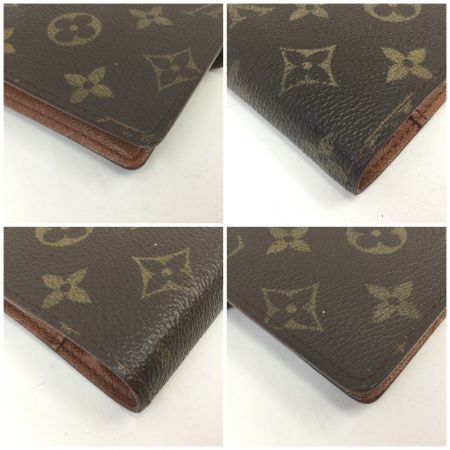  LOUIS VUITTON ルイヴィトン 手帳カバー アジェンダPM R20005 ブラウン CA0997