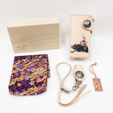  かざん 花山 干支　財布　長財布　ウォレット 和柄