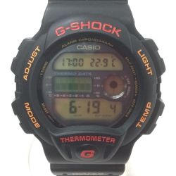〇〇 CASIO カシオ 腕時計 G-SHOCK DW-6100 ブラック Aランク