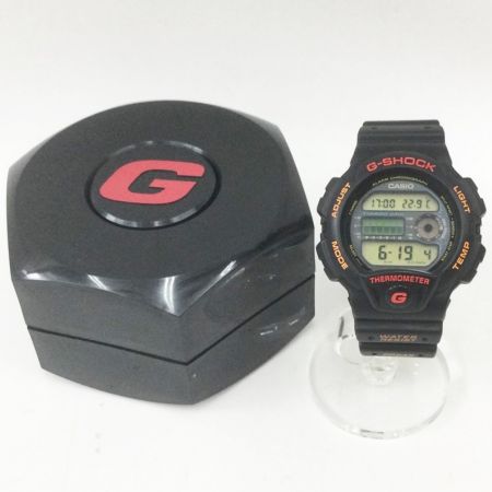 【中古】 CASIO カシオ 腕時計 G-SHOCK DW-6100 ブラック Aランク