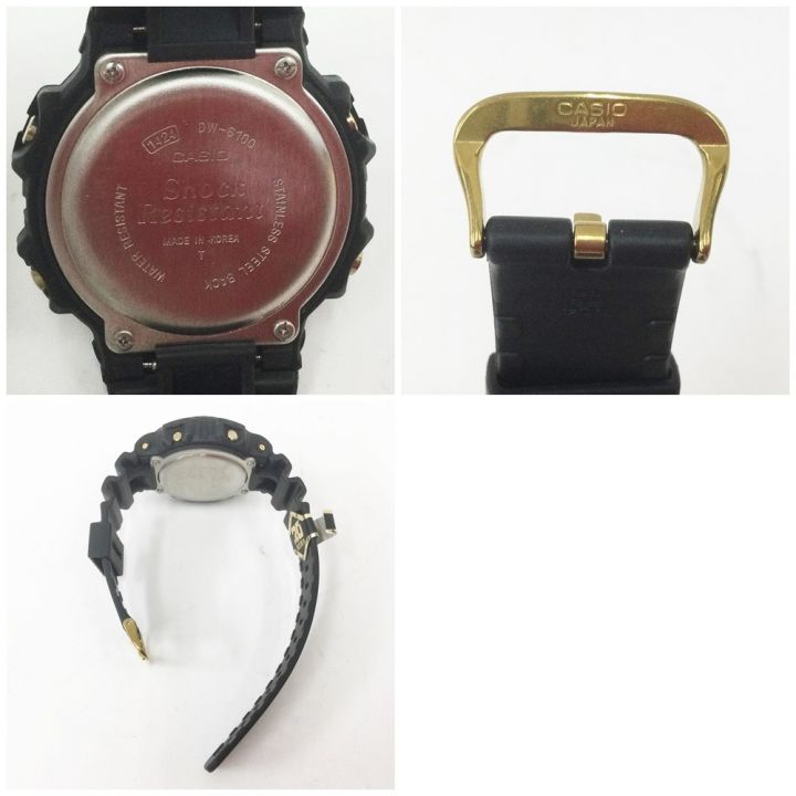 CASIO カシオ DW-6100 G-SHOCK 腕時計/ブラック メンズ