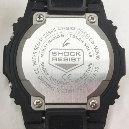  CASIO カシオ 腕時計 G-SHOCK GW-M5610 ブラック