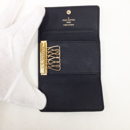  LOUIS VUITTON ルイヴィトン モノグラム アンプラント ミュルティクレ6  M64421 ブラック キーケース