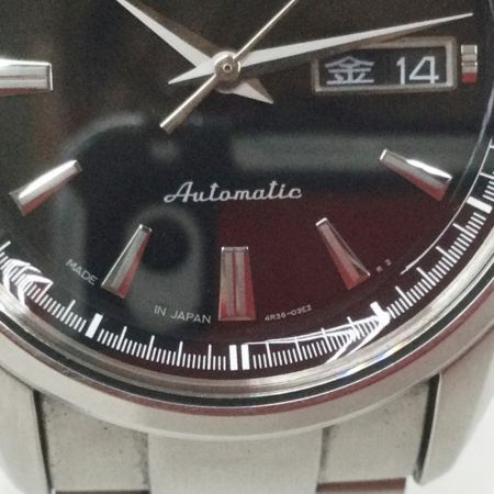  SEIKO セイコー 4R36-03H0 ブラック x シルバー