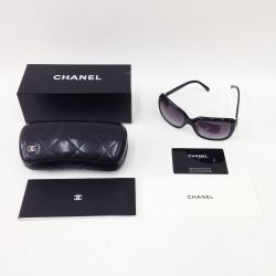 〇〇 CHANEL シャネル サングラス　６０□１７ 5171 ブラック Cランク
