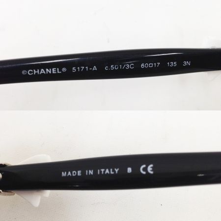  CHANEL シャネル サングラス　６０□１７ 5171 ブラック