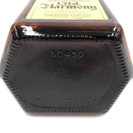  Johnny Walker ジョニーウォーカー スコッチウイスキー 750ml Old Harmony 未開栓