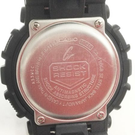  CASIO カシオ 腕時計 G-SHOCK GA-110GB ブラック
