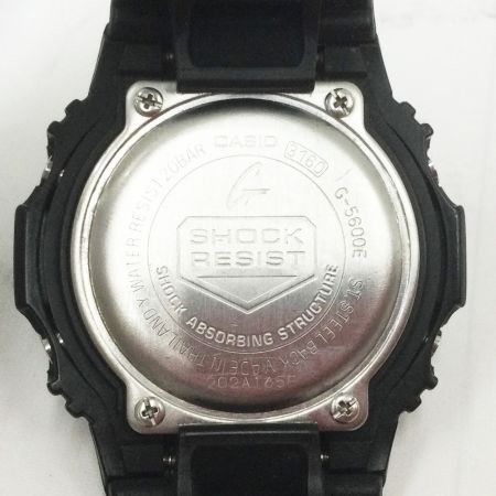  CASIO カシオ 腕時計 G-SHOCK G-5600E ブラック