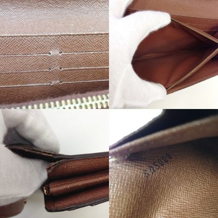  LOUIS VUITTON ルイヴィトン 長財布  モノグラム ポルトフォイユ・サラ  M61734 ブラウン