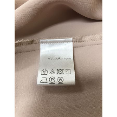  Leilian レリアン レディース シャツ ブラウス サイズ13+リボン付き ベージュ