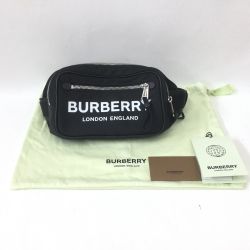 〇〇 BURBERRY バーバリー ボディバッグ 8021089 ブラック Aランク