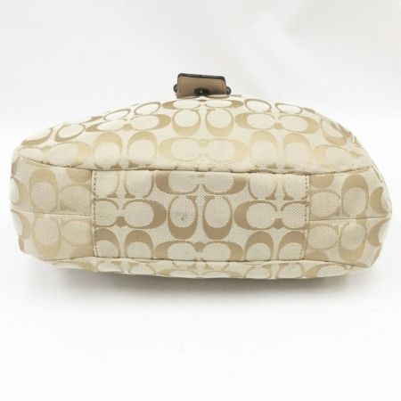  COACH コーチ ショルダーバッグ F17094 ピンク x ベージュ　