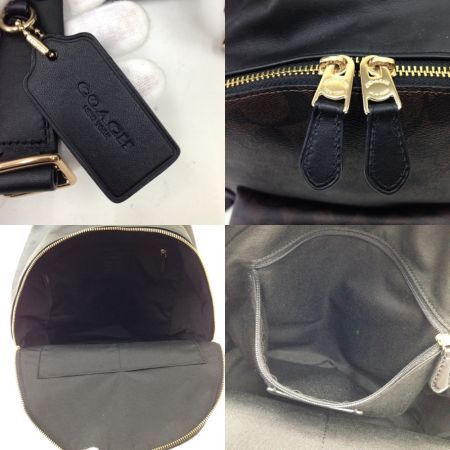  COACH コーチ シグネチャー バックパック リュックサック F58314 ブラウン