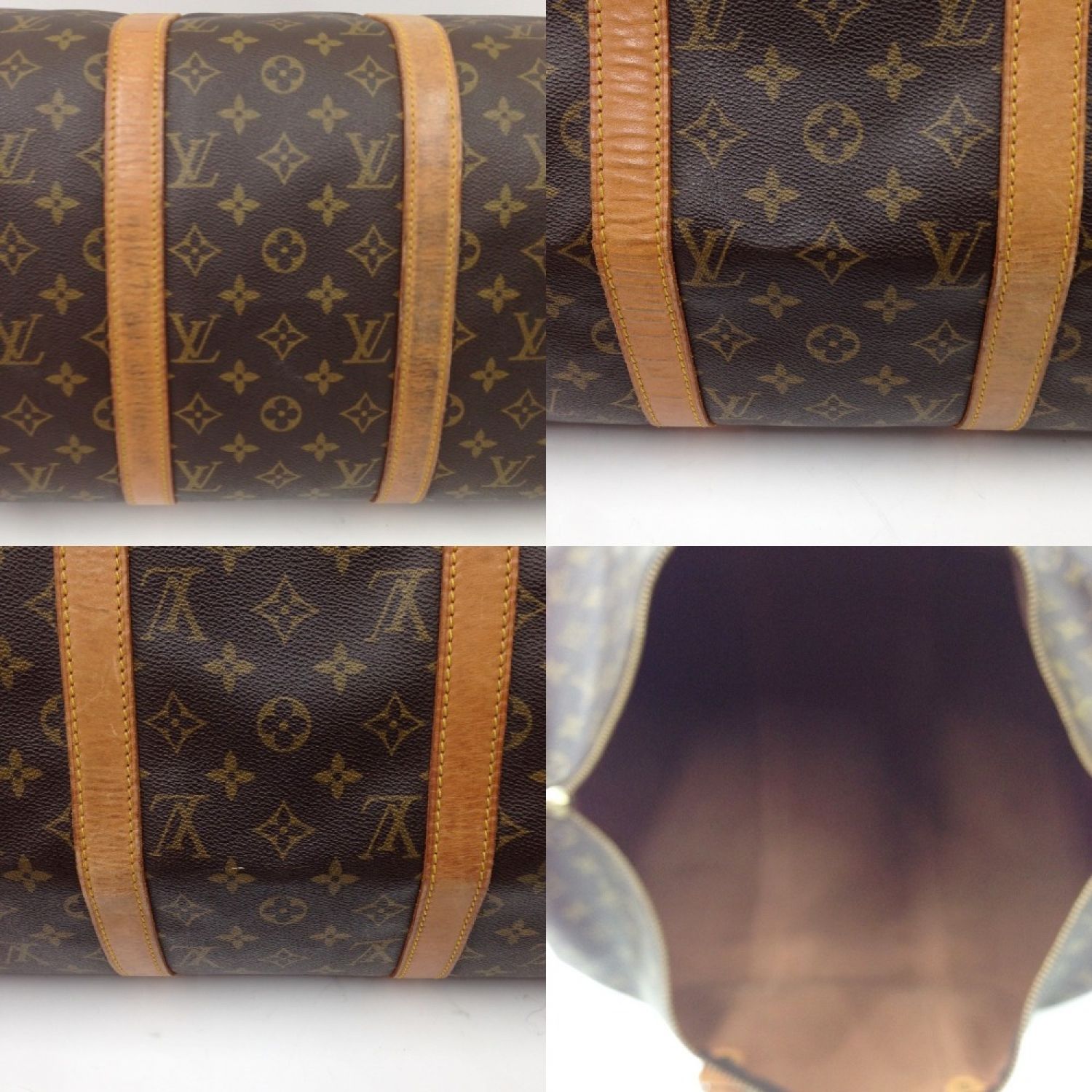 中古】 LOUIS VUITTON ルイヴィトン モノグラム キーポル 50 ボストン