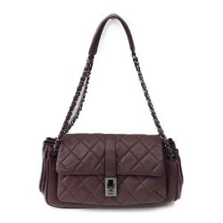 〇〇 CHANEL シャネル マトラッセ ワンショルダー　ハンドバッグ A29901 ブラウン Aランク