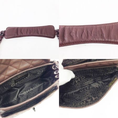  CHANEL シャネル マトラッセ ワンショルダー　ハンドバッグ A29901 ブラウン