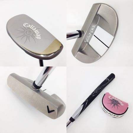  Callaway Golf キャロウェイゴルフ ソレイユ SOLAIRE 1.5.6H7.9.P.S.パター 8本セット キャィバッグ付デ ピンク