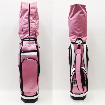  Callaway Golf キャロウェイゴルフ ソレイユ SOLAIRE 1.5.6H7.9.P.S.パター 8本セット キャィバッグ付デ ピンク