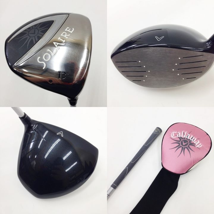 Callaway Golf キャロウェイゴルフ ソレイユ SOLAIRE 1.5.6H7.9.P.S.パター 8本セット キャィバッグ付デ  ピンク｜中古｜なんでもリサイクルビッグバン