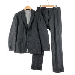 〇〇 GINZA yamagtay メンズ スーツ オーダーメイド グレー Bランク