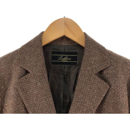  Leilian レリアン レディース ジャケット サイズ9 チャコールグレー