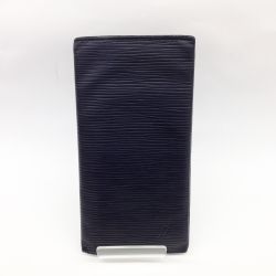 〇〇 LOUIS VUITTON ルイヴィトン  エピ ポルトカルト 16CC カードケース 二つ折り 名刺入れ M61357 ブラック Cランク